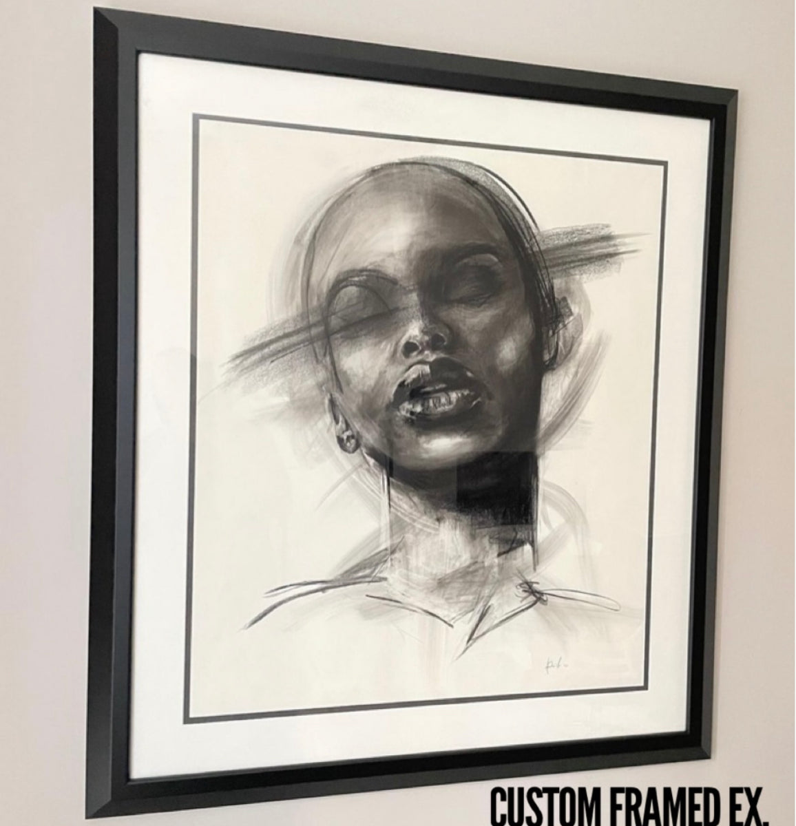 Original Charcoal Drawing #100